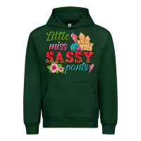 Forest Green little miss sassy pants Urban Hoodie - texasbilliewilder