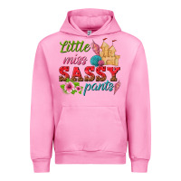 Fuchsia Pink little miss sassy pants Urban Hoodie - texasbilliewilder