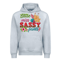 Heather Grey little miss sassy pants Urban Hoodie - texasbilliewilder