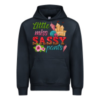 Navy little miss sassy pants Urban Hoodie - texasbilliewilder
