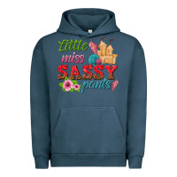 Pigment Midnight Navy little miss sassy pants Urban Hoodie - texasbilliewilder