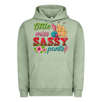 Pigment Oil Green little miss sassy pants Urban Hoodie - texasbilliewilder