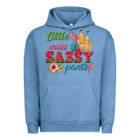 Pigment Pebble Blue little miss sassy pants Urban Hoodie - texasbilliewilder