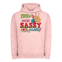 Pigment Salmon little miss sassy pants Urban Hoodie - texasbilliewilder