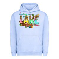 Pigment Grape Ice living on lake time Urban Hoodie - texasbilliewilder