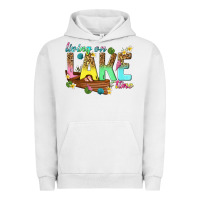 Pigment Lunar Rock living on lake time Urban Hoodie - texasbilliewilder