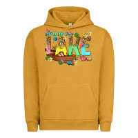 Pigment Peanut Butter living on lake time Urban Hoodie - texasbilliewilder