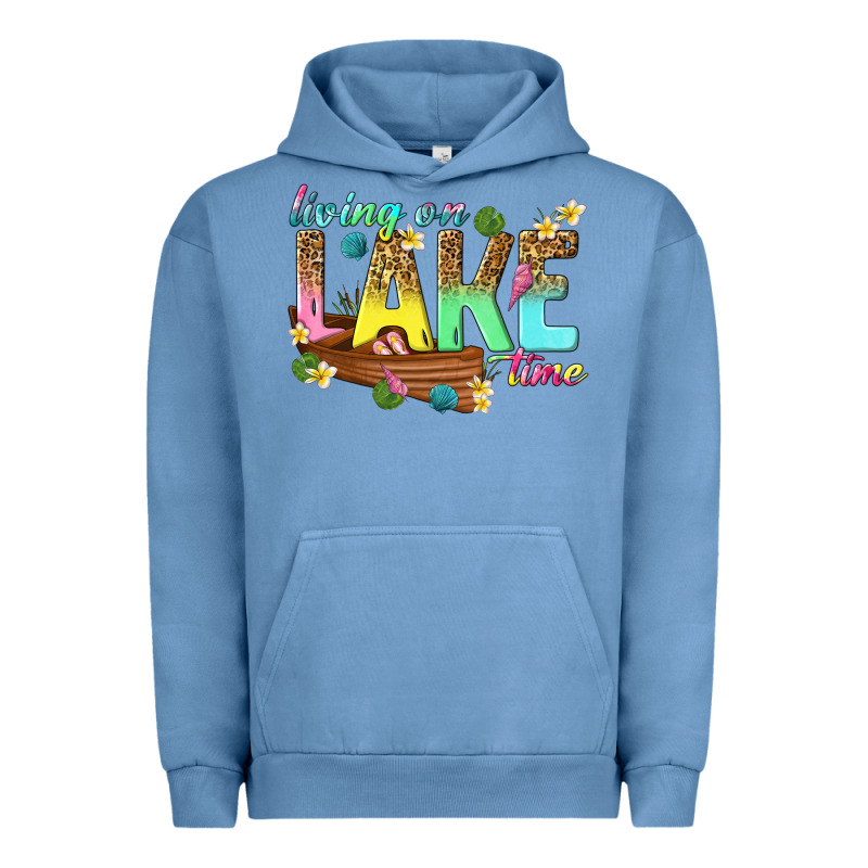 Living On Lake Time Urban Hoodie by texasbilliewilder | Teevron