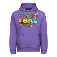 Tulip living on lake time Urban Hoodie - texasbilliewilder