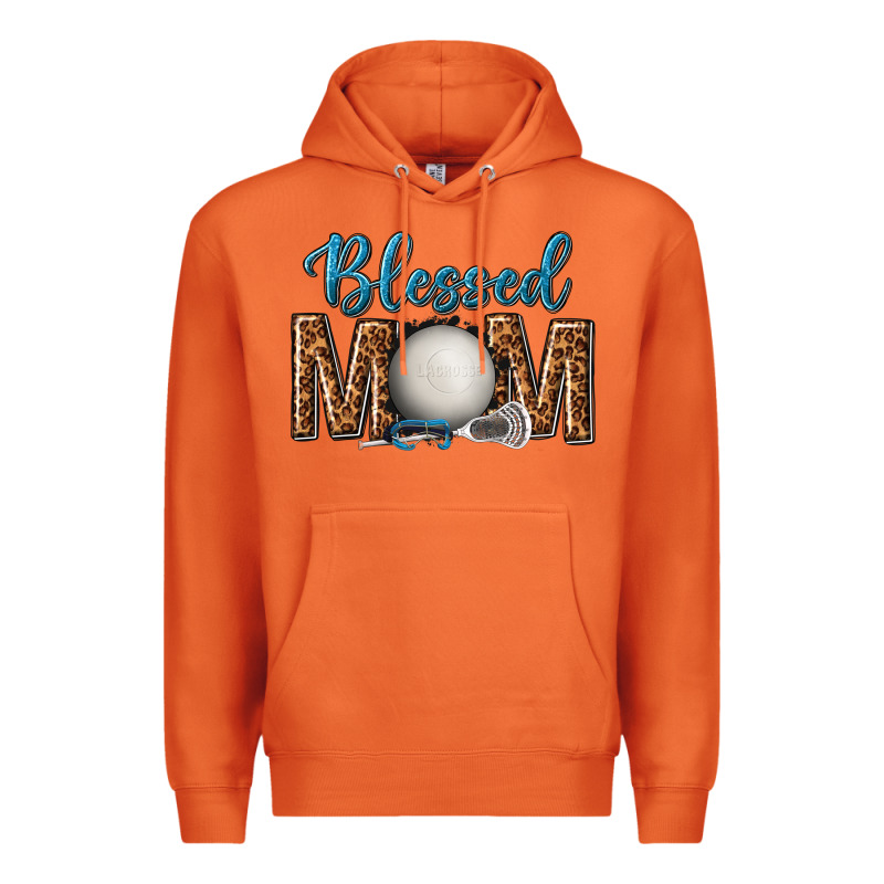 Western Blessed Mom With Lacrosse Premium Hoodie by texasbilliewilder | Teevron