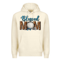 Sandshell western blessed mom with lacrosse Premium Hoodie - texasbilliewilder