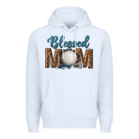 White western blessed mom with lacrosse Premium Hoodie - texasbilliewilder
