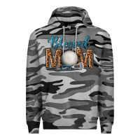 Slate Camo western blessed mom with lacrosse Premium Hoodie - texasbilliewilder