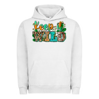 Pigment Lunar Rock keep it wild Urban Hoodie - Zillion Design Studio