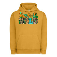 Pigment Peanut Butter keep it wild Urban Hoodie - Zillion Design Studio
