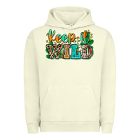 Pigment Pistachio keep it wild Urban Hoodie - Zillion Design Studio
