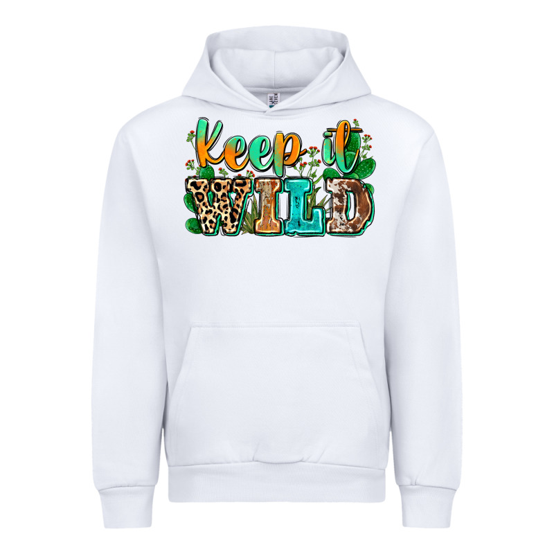 Keep It Wild Urban Hoodie by Zillion Design Studio | Teevron