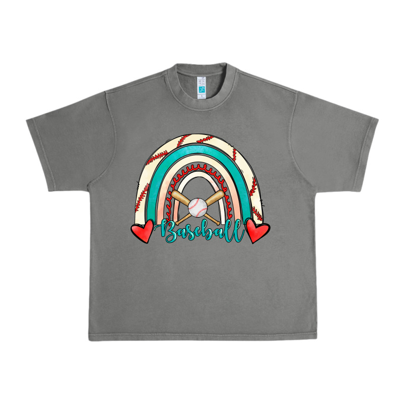 Baseball Rainbow Urban Heavy Tee by RanaPortraitStore | Teevron