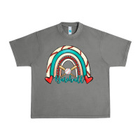 Tornado Baseball Rainbow Urban Heavy Tee - RanaPortraitStore