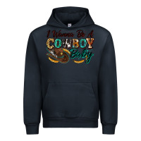 Navy i wanna be a cowboy baby Urban Hoodie - Zillion Design Studio