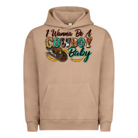 Pigment Burro i wanna be a cowboy baby Urban Hoodie - Zillion Design Studio