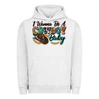Pigment Lunar Rock i wanna be a cowboy baby Urban Hoodie - Zillion Design Studio