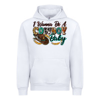 White i wanna be a cowboy baby Urban Hoodie - Zillion Design Studio