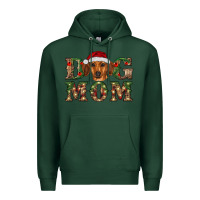Sports Green christmas dog mom dachshund Premium Hoodie - RanaPortraitStore