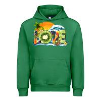 Emerald love kiwi summer Urban Hoodie - texasbilliewilder