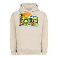 Pigment French Oak love kiwi summer Urban Hoodie - texasbilliewilder