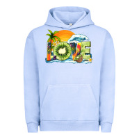 Pigment Grape Ice love kiwi summer Urban Hoodie - texasbilliewilder