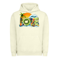 Pigment Pistachio love kiwi summer Urban Hoodie - texasbilliewilder