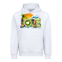 White love kiwi summer Urban Hoodie - texasbilliewilder