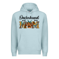 Blue Mist western dachshund mom Premium Hoodie - RanaPortraitStore