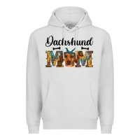 Dove Grey western dachshund mom Premium Hoodie - RanaPortraitStore