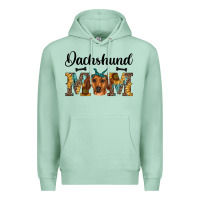 Seafoam western dachshund mom Premium Hoodie - RanaPortraitStore
