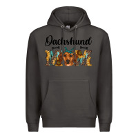 Smoke western dachshund mom Premium Hoodie - RanaPortraitStore