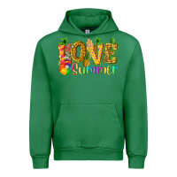 Emerald love summer with pineapple Urban Hoodie - texasbilliewilder