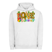 Pigment Lunar Rock love summer with pineapple Urban Hoodie - texasbilliewilder