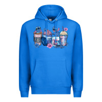 True Royal stitch coffee cups Premium Hoodie - Zillion Design Studio
