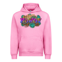 Fuchsia Pink howdy Urban Hoodie - Zillion Design Studio