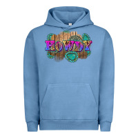 Pigment Pebble Blue howdy Urban Hoodie - Zillion Design Studio