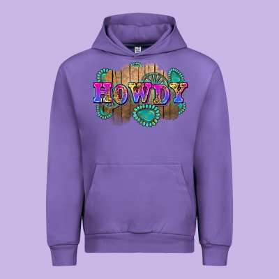 Howdy Urban Hoodie Designed By Zillion Design Studio