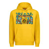Lemon western blessed mom with sunflower Premium Hoodie - texasbilliewilder