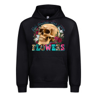Black find someone who grows flowers Urban Hoodie - Zillion Design Studio