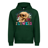 Forest Green find someone who grows flowers Urban Hoodie - Zillion Design Studio