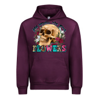 Mauve Wine find someone who grows flowers Urban Hoodie - Zillion Design Studio