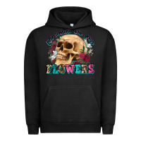 Pigment Black find someone who grows flowers Urban Hoodie - Zillion Design Studio