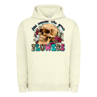 Pigment Pistachio find someone who grows flowers Urban Hoodie - Zillion Design Studio
