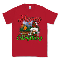 Red merry everything Classic Tee - BundleAndBundleShop